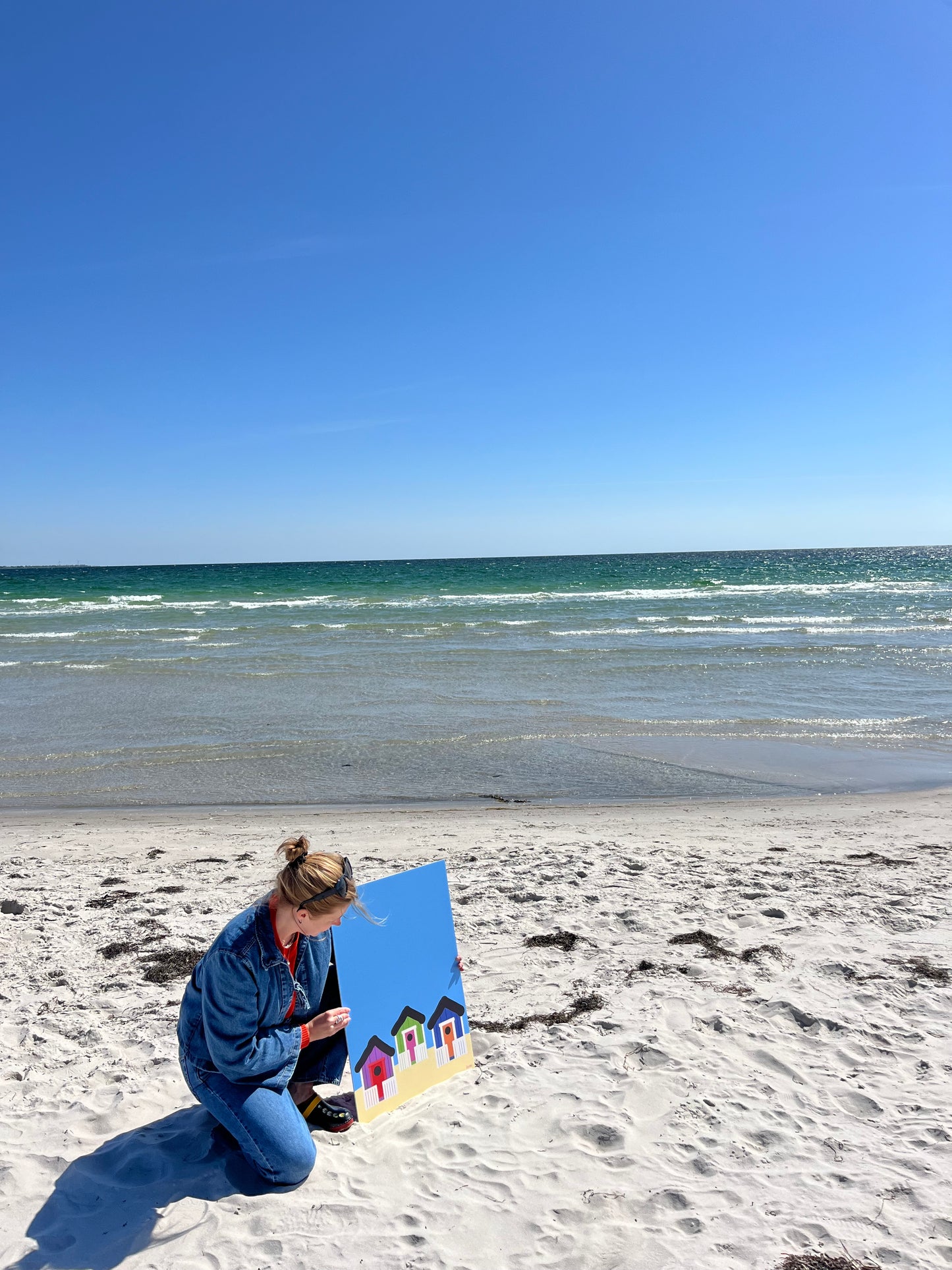 Badhytter Skanör - Poster