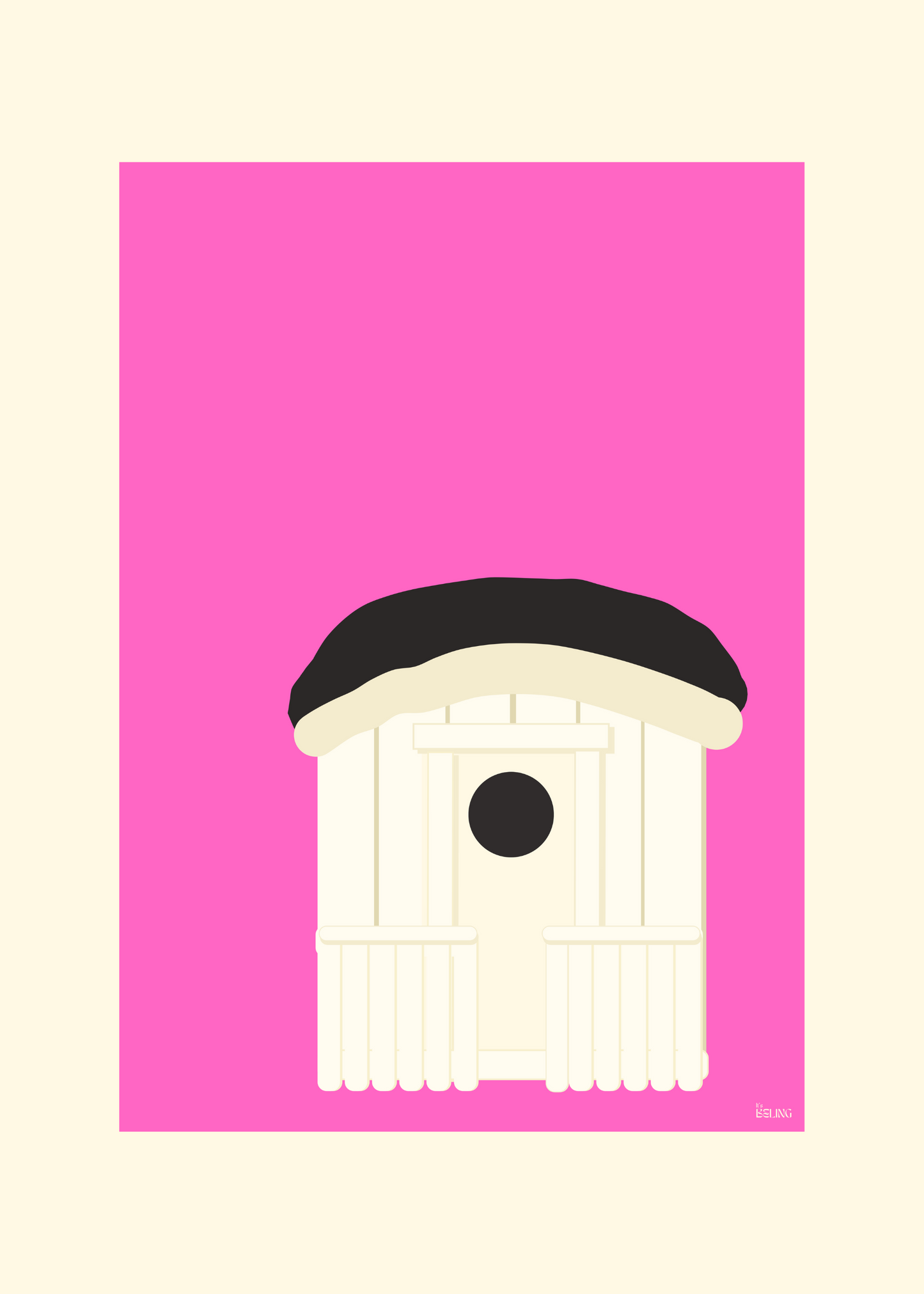 Badhytt Ljunghusen - Poster