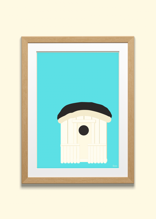 Ljunghusen Badhytt - Poster